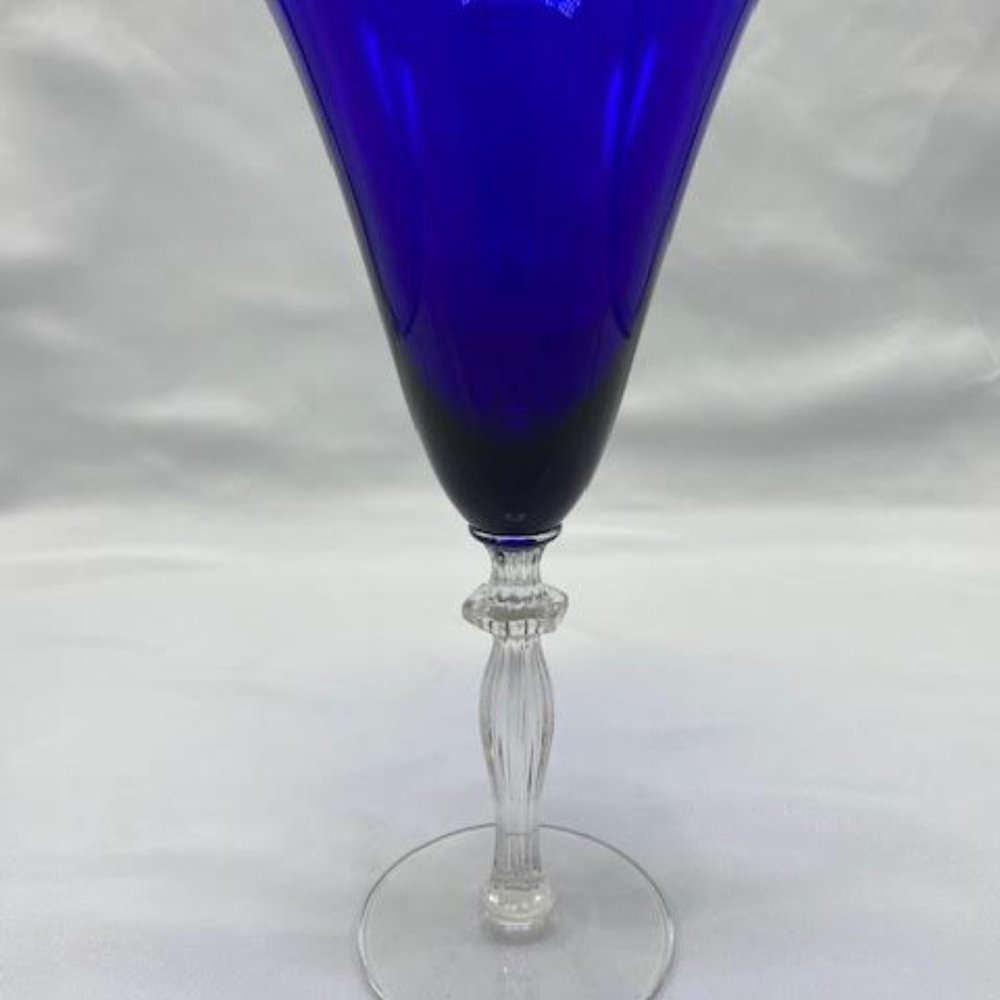 Water Goblet Monroe Cobalt Blue